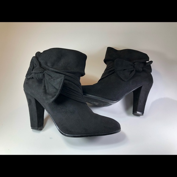 Impo stretch Oakland Black ankle bootie Boots 8.5M - Picture 2 of 8